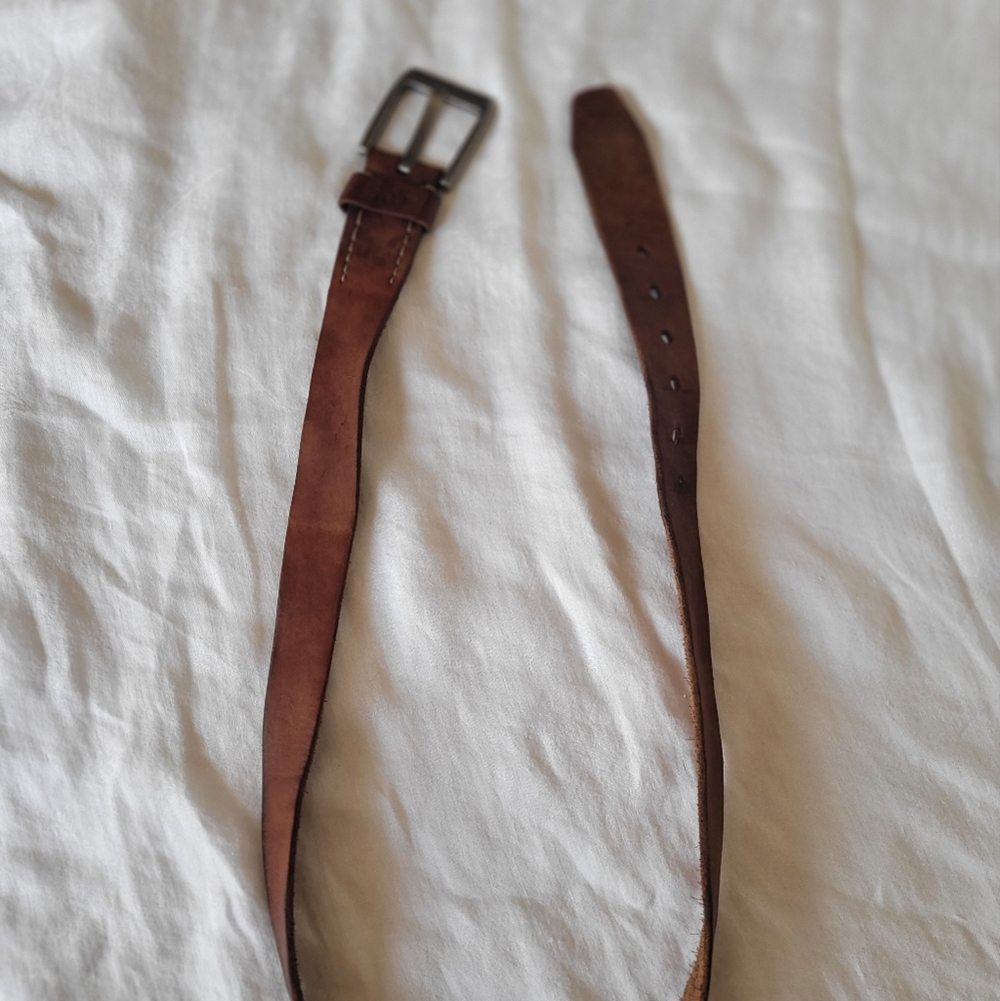 Brown Leather Belt